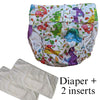 Diaper Cover & 2 Four-Layer Inserts