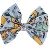Under the Weather Bear Fabric Hair Bow