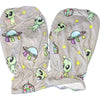 Disco Aliens Adult Mittens