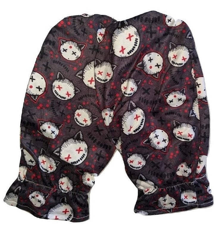 Goth Kitty Adult Mittens