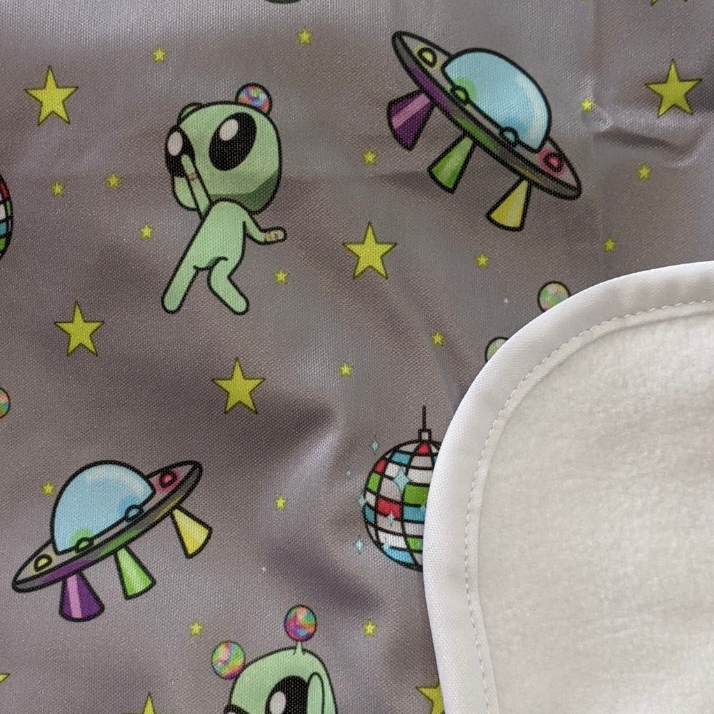Disco Aliens Adult Changing Mat