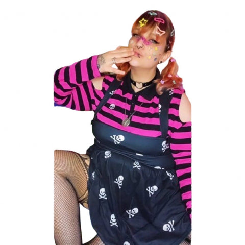 Skulls Suspender Skirt Dress second image