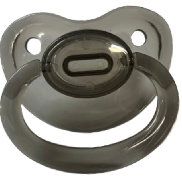 Clear Grey Large Adult Pacifier