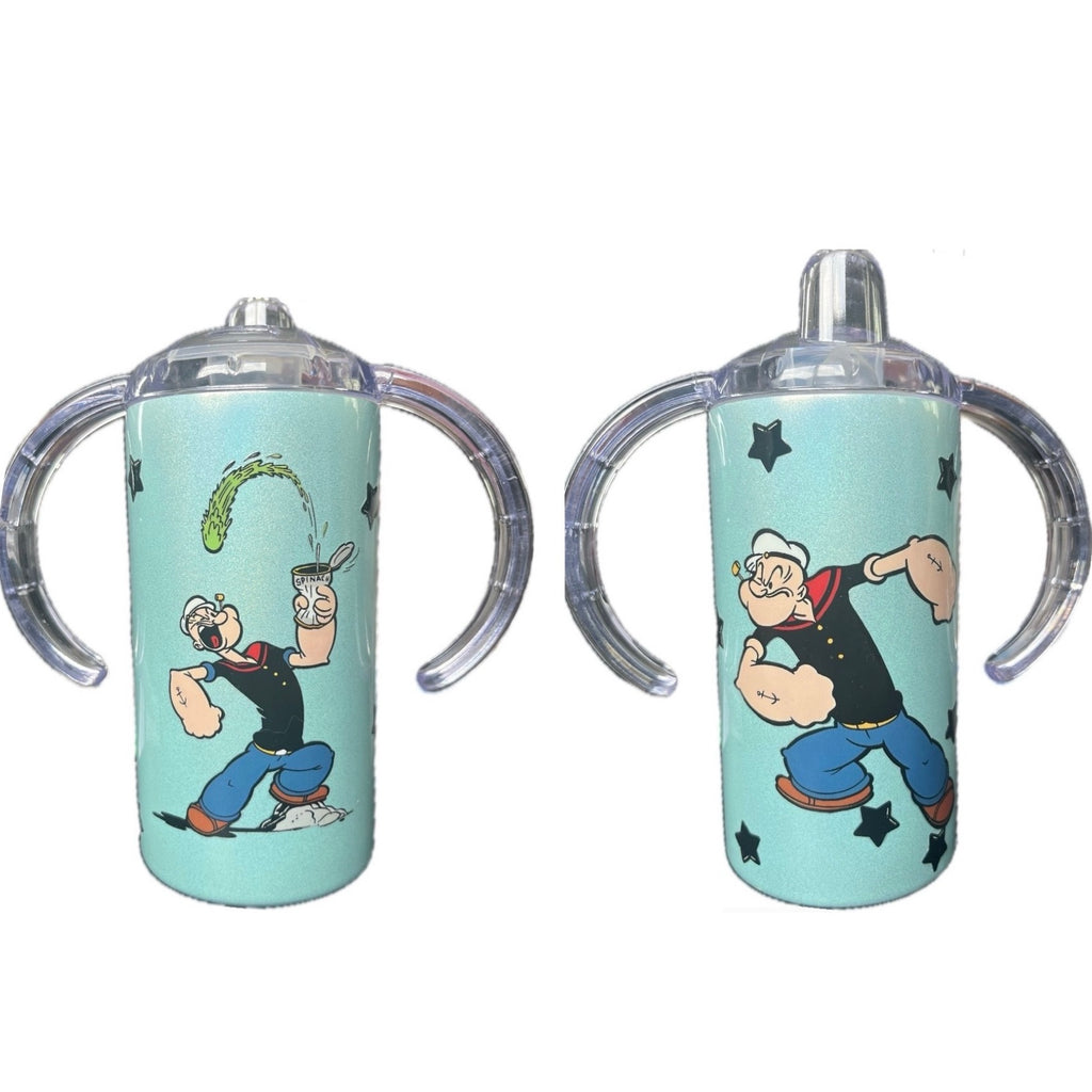 Cartoon Sailor 12oz Stainless Steel Sippy Cup