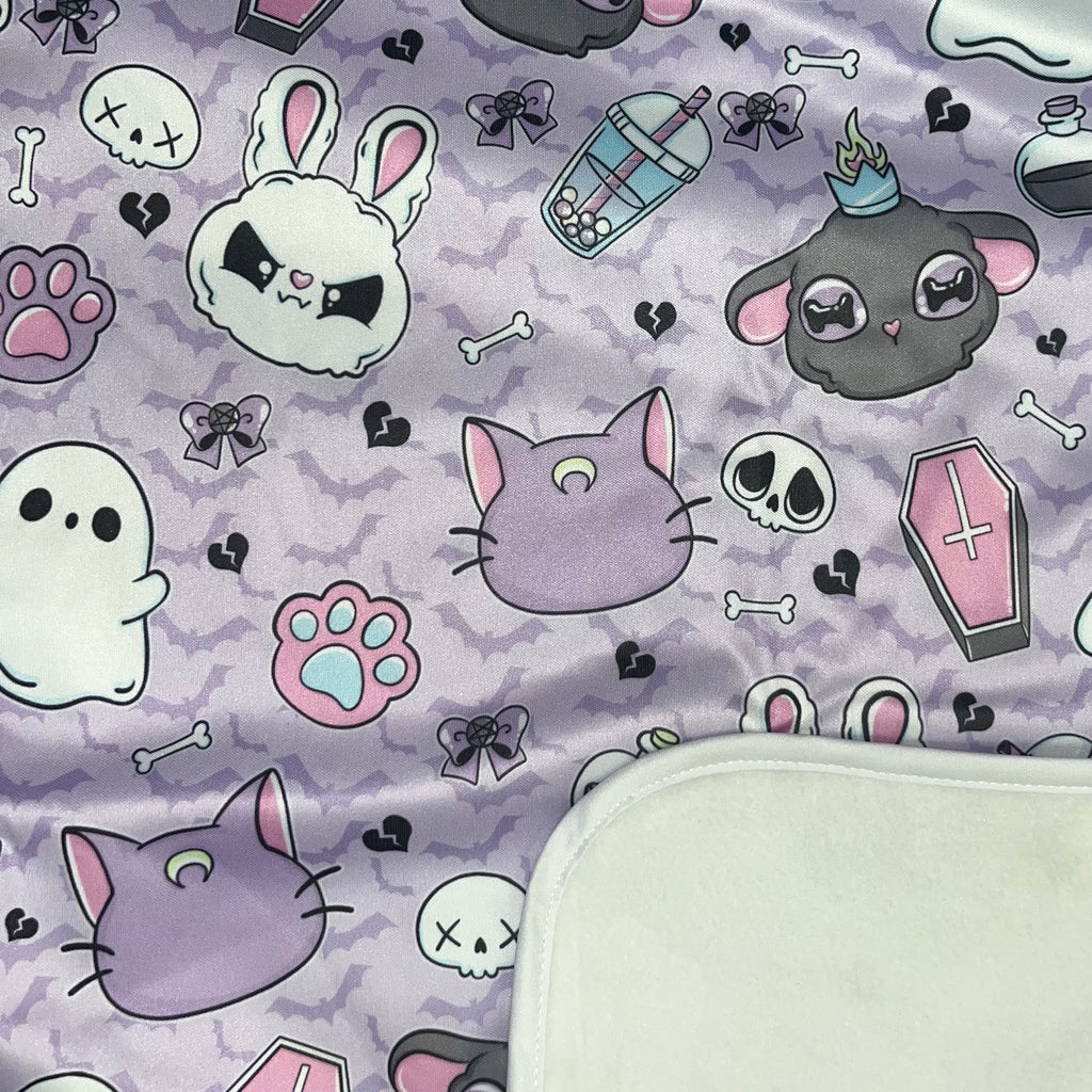 Kawaii Goth Adult Changing Mat