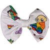 Dino Pride Fabric Hair Bow