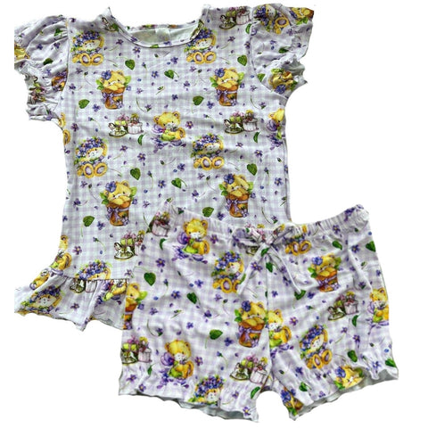 Lilac Spring Bears Shirt second image