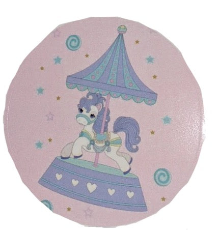 Carousel Ponies Vinyl Sticker