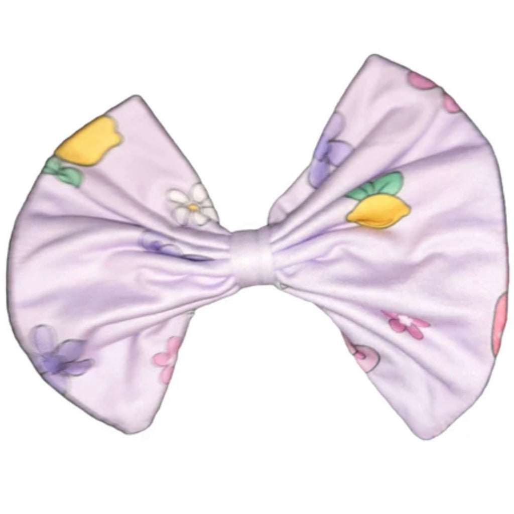 Spring Baby Fabric Hair Bow