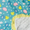 Ducky Bath Time Snuggle Blanket Large