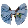 Otters Pirates Fabric Hair Bow