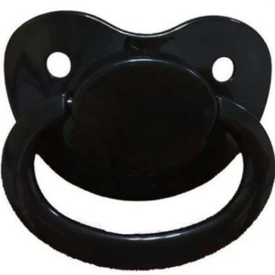 Black Large Adult Pacifier