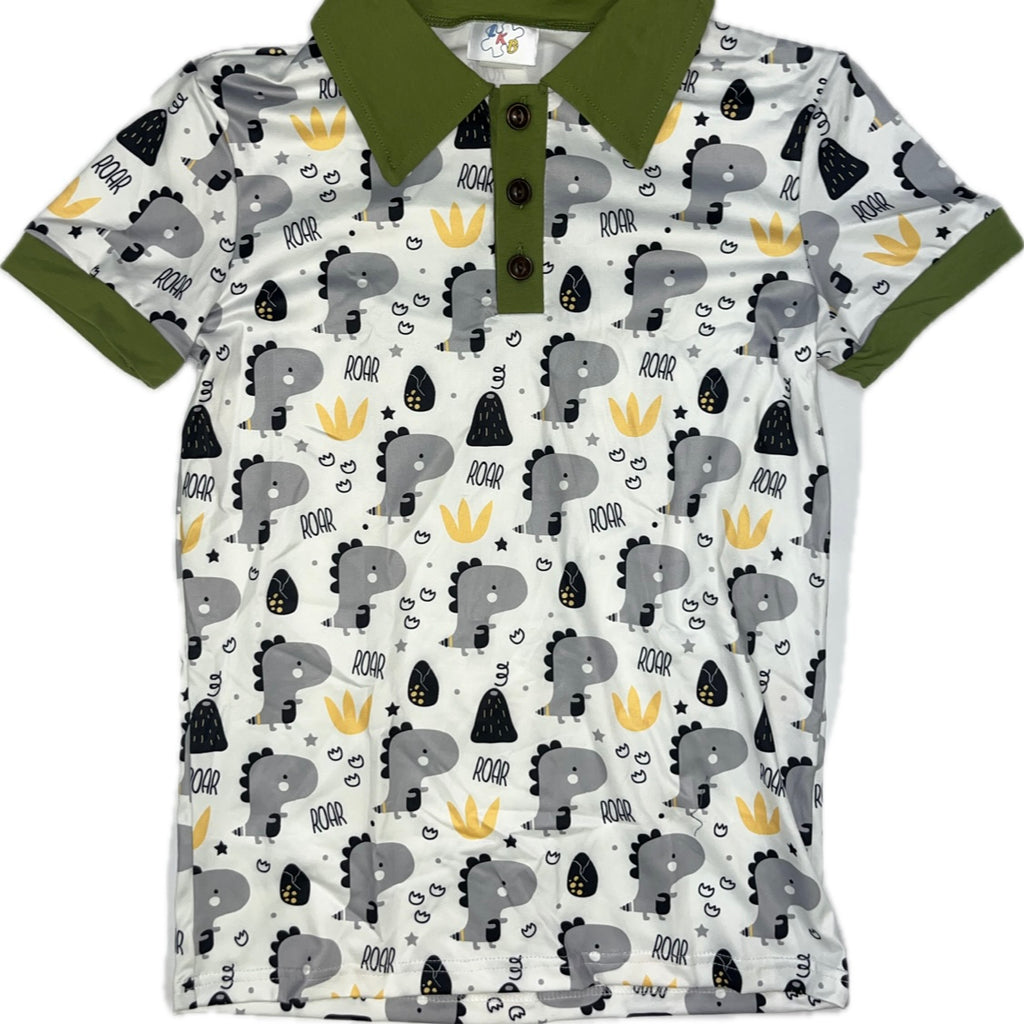 Green Dinosaurs Shirt