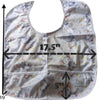 Lilac Spring Bears Water Proof Bib with Pocket