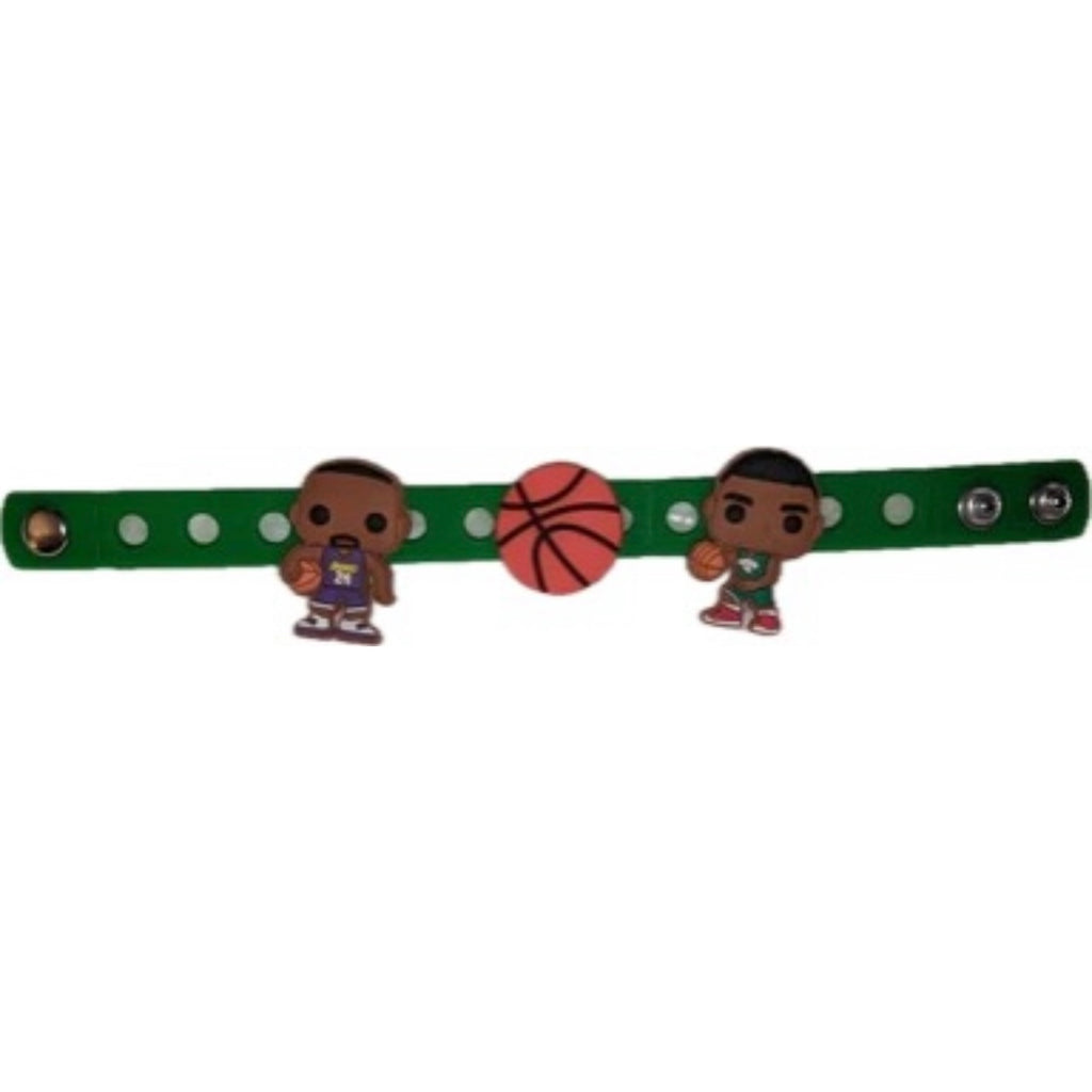 Basketball Silicone Jibbitz Bracelet