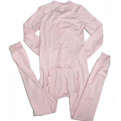 *DEFECT* Lil Pink Baby 1pc Zipper Pajamas second image