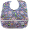 Pastel Aliens Water Proof Bib with Pocket