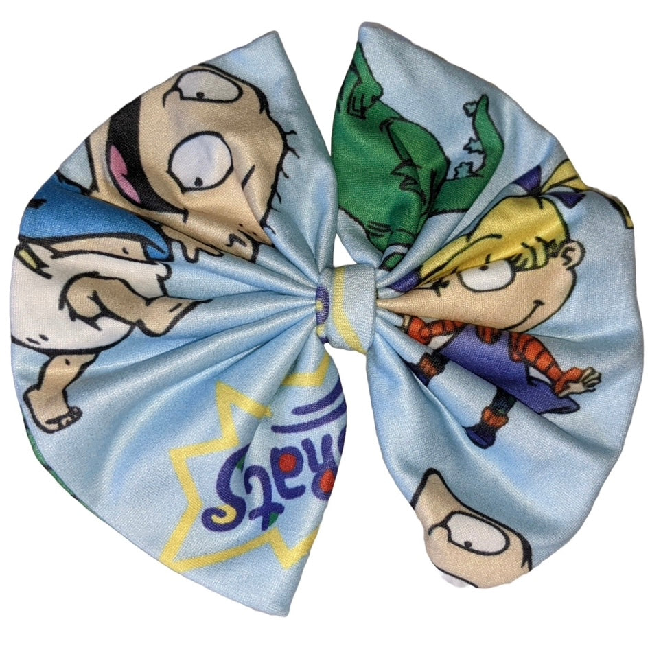 90's Kids Fabric Hair Bow