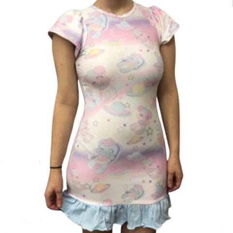 Space Baby Nightgown Pajamas second image