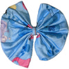 Blue Dogs Fabric Hair Bow