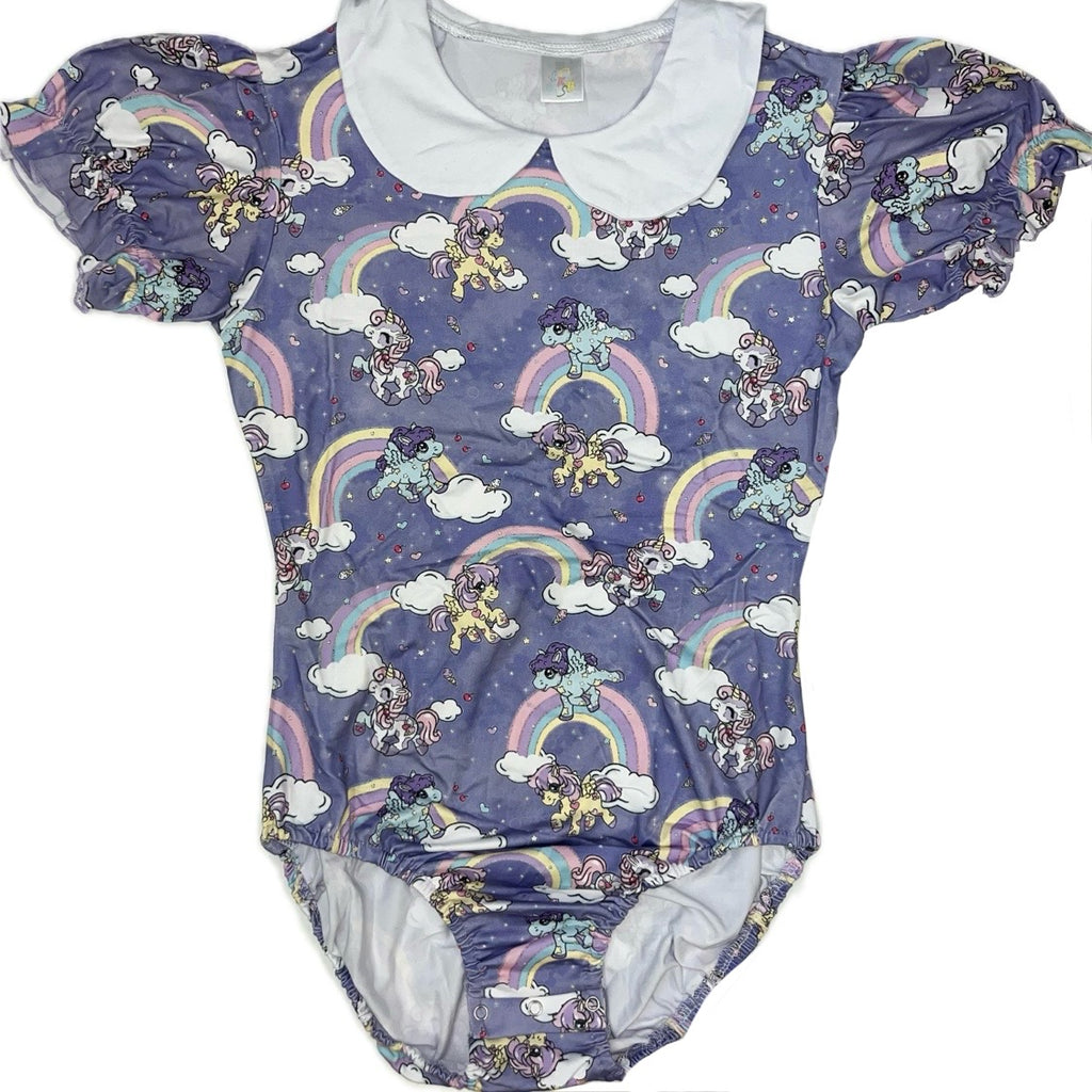 Prancing Ponies Collared Bodysuit
