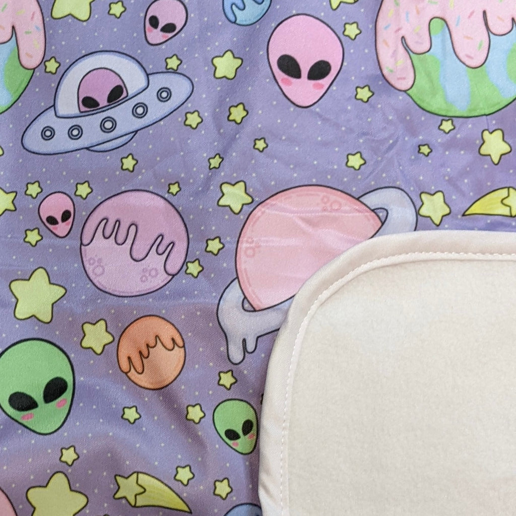 Pastel Aliens Adult Changing Mat