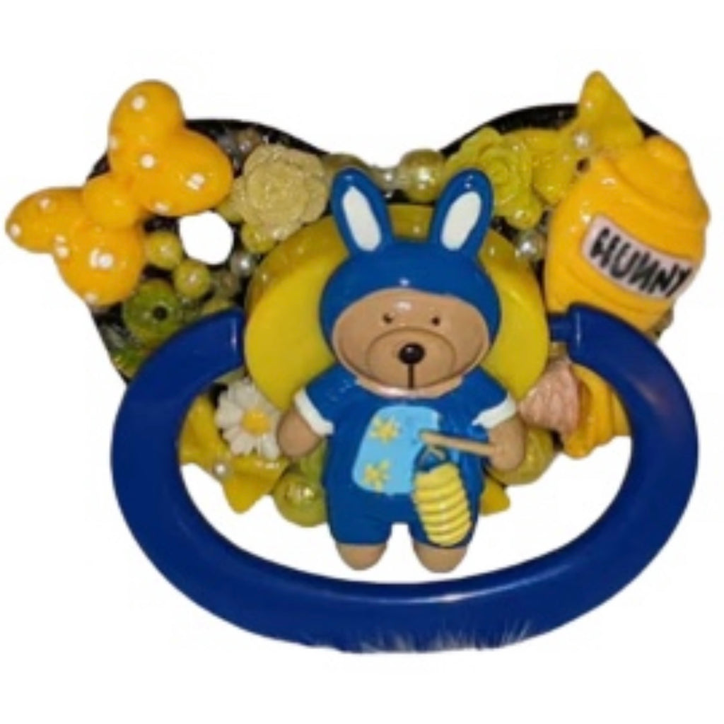 Honey Bear Hand Crafted Deluxe Pacifier