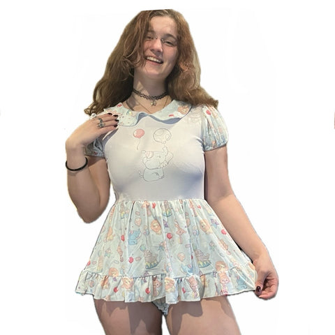 Lil Circus Elephant Romper Dress second image