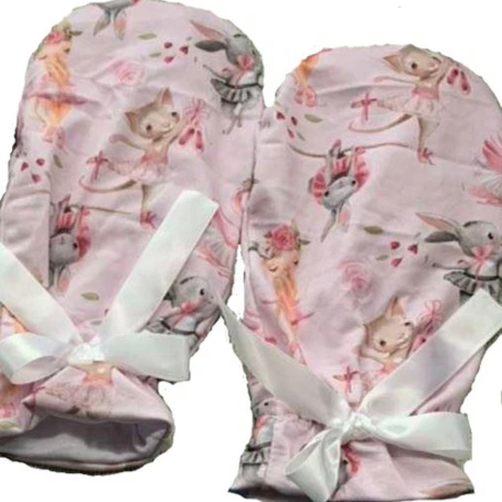 Ballet Dancers Adult Mittens