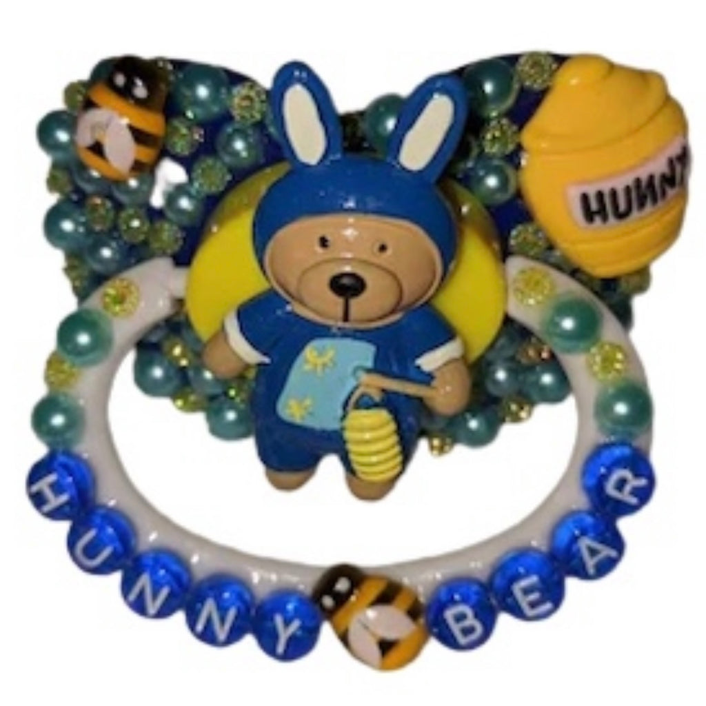 Hunny Bear Hand Crafted Deluxe Pacifier