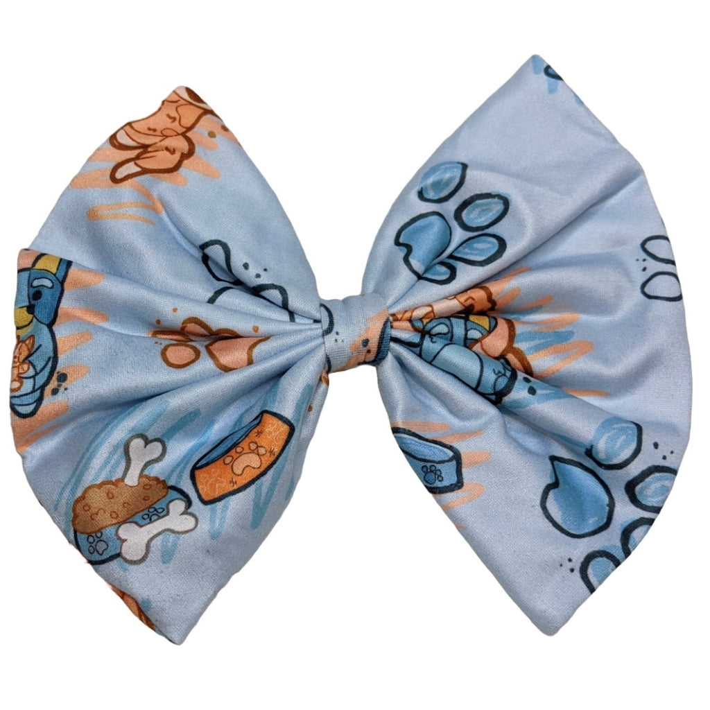 Puppy Pals Fabric Hair Bow