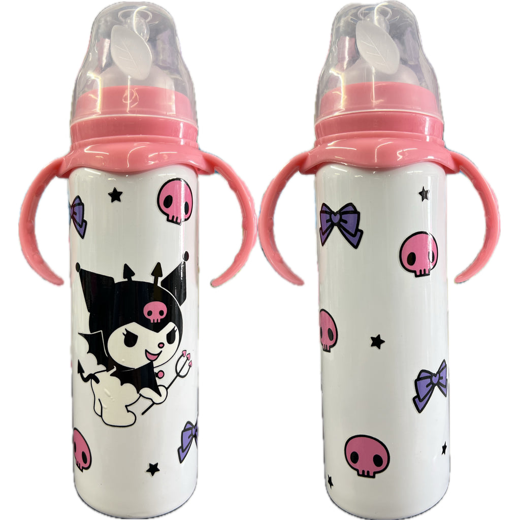 Goth Bunny 8oz Stainless Steel Bottle