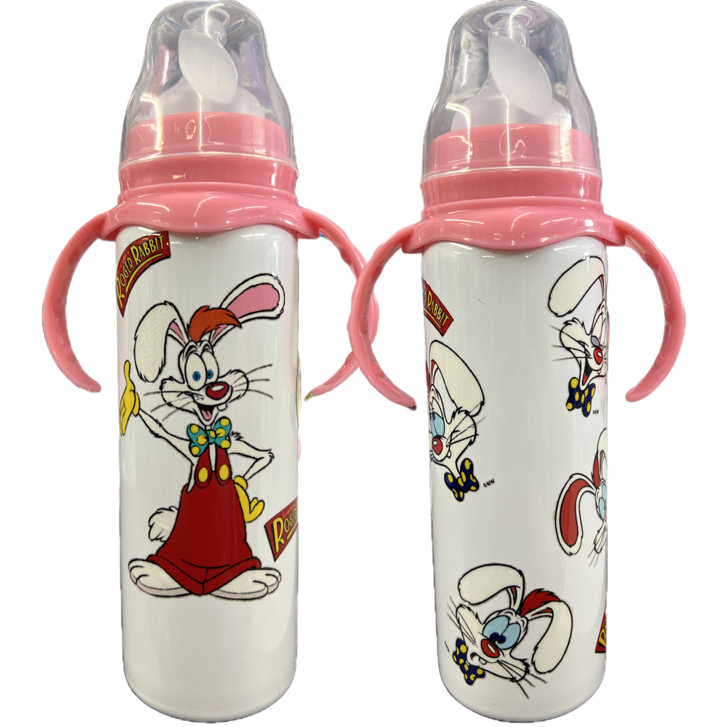 80's Rabbit 8oz Stainless Steel Bottle