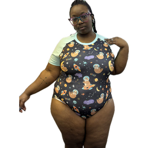 Sloths in Space Bodysuit second image