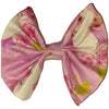 Floral Unicorn Fabric Hair Bow