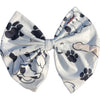 Spotted Pups Fabric Hair Bow