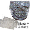 Diaper Cover & 2 Four-Layer Inserts