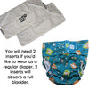 Woof Woof Puppy Dog Pocket Diaper