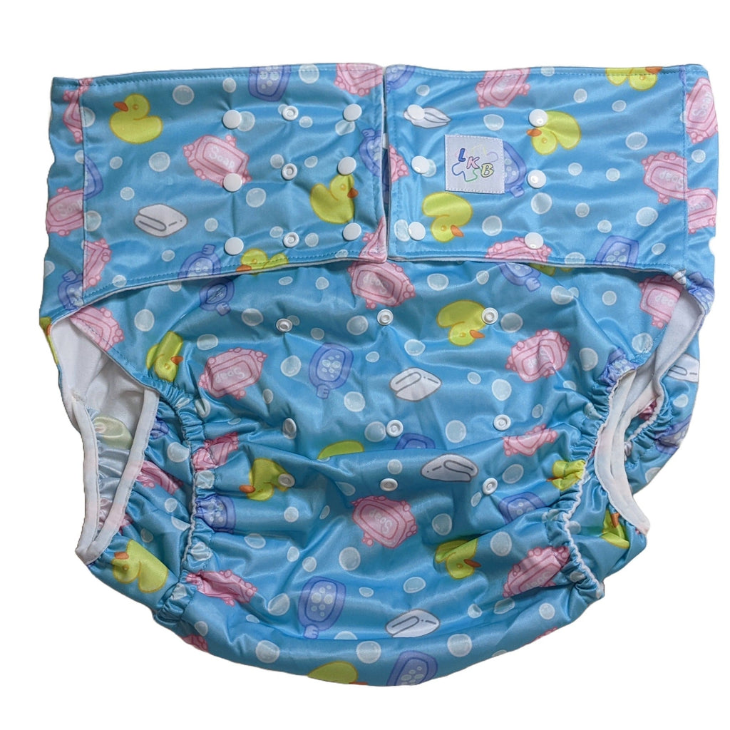 Ducky Bath Time Pocket Diaper