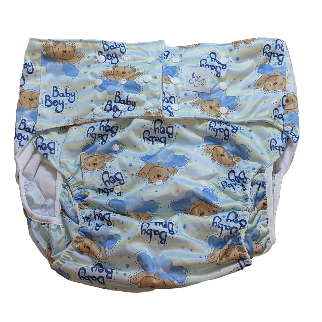 Baby Boy Bear Pocket Diaper
