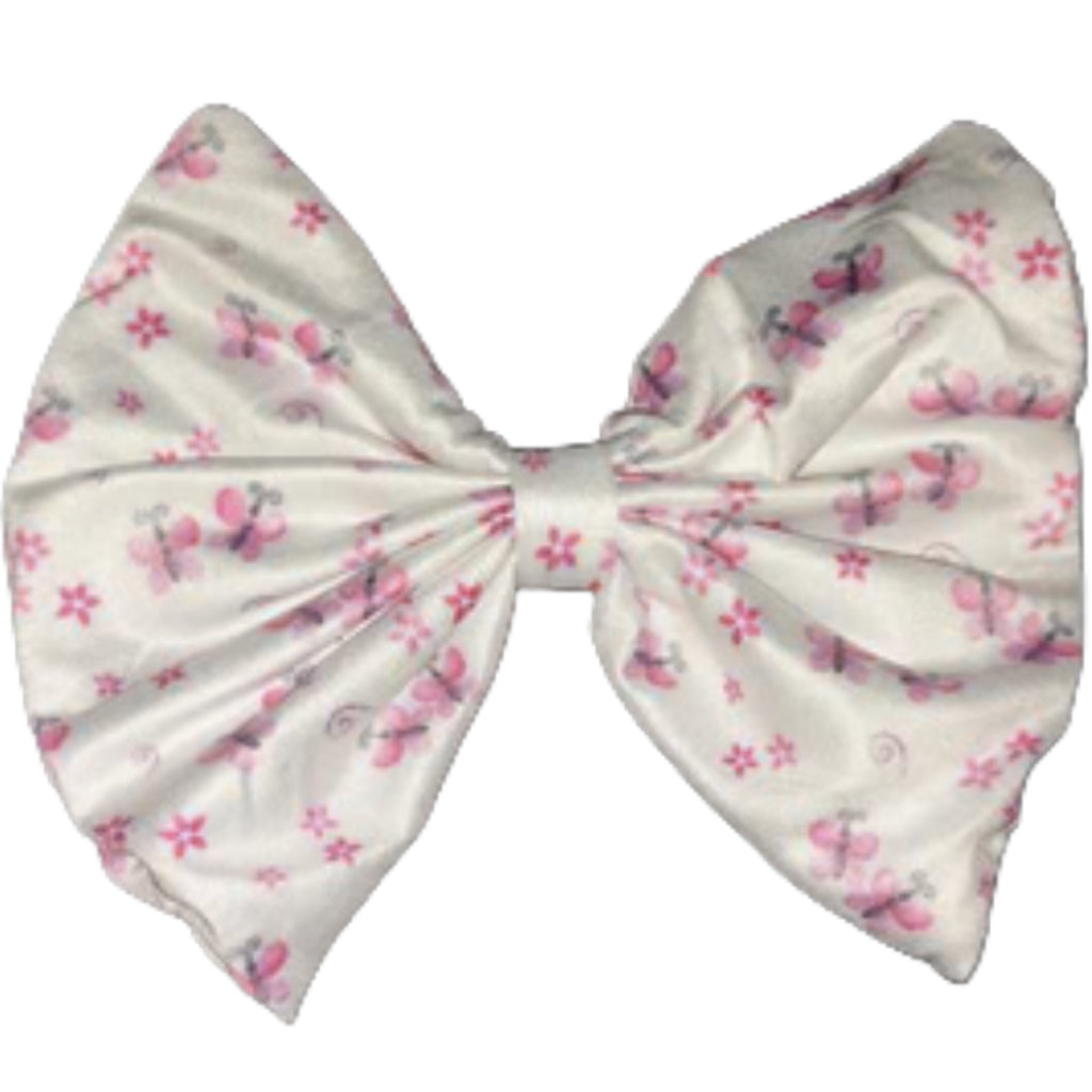 Little Butterflies Fabric Hair Bow