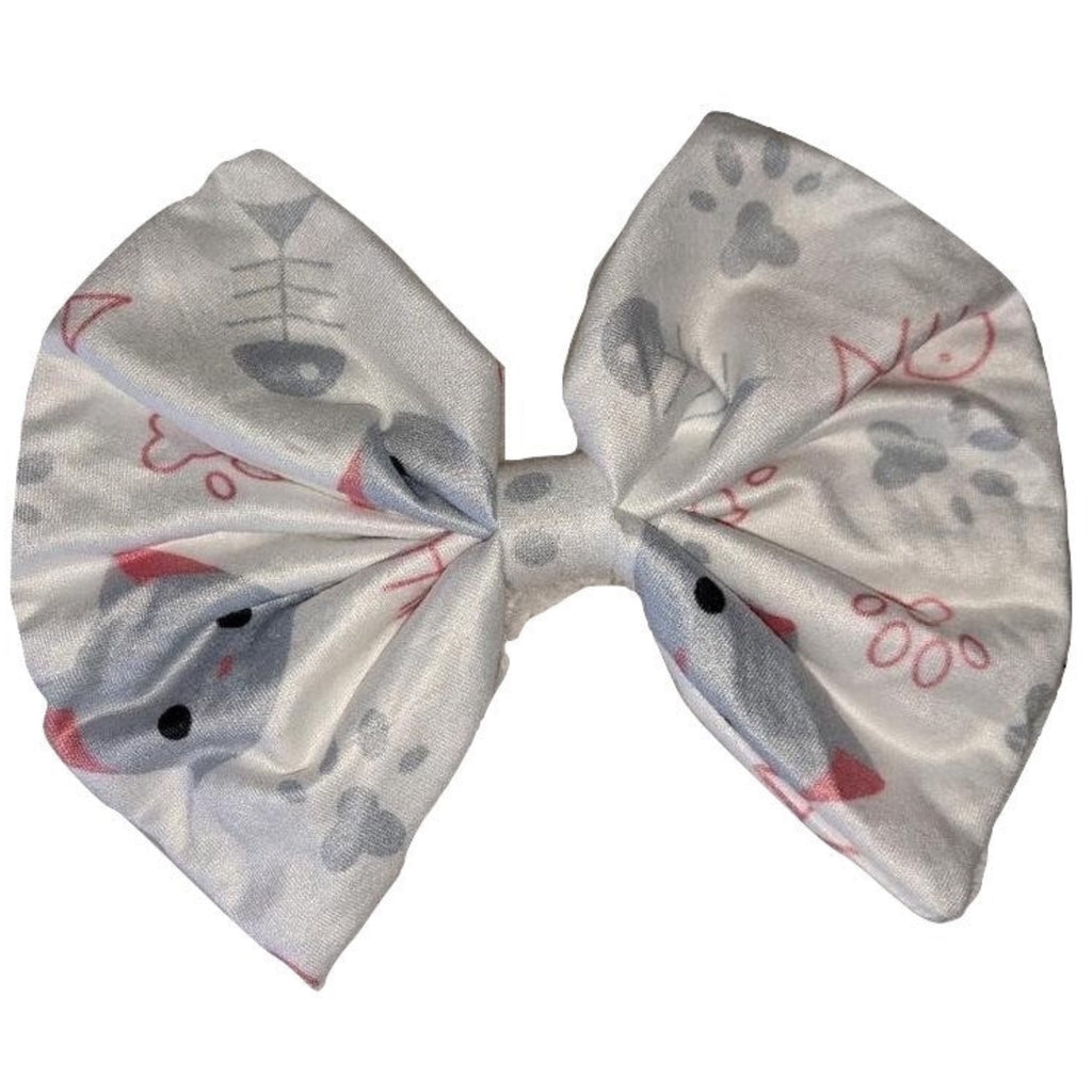 Lil Kitten Fabric Hair Bow