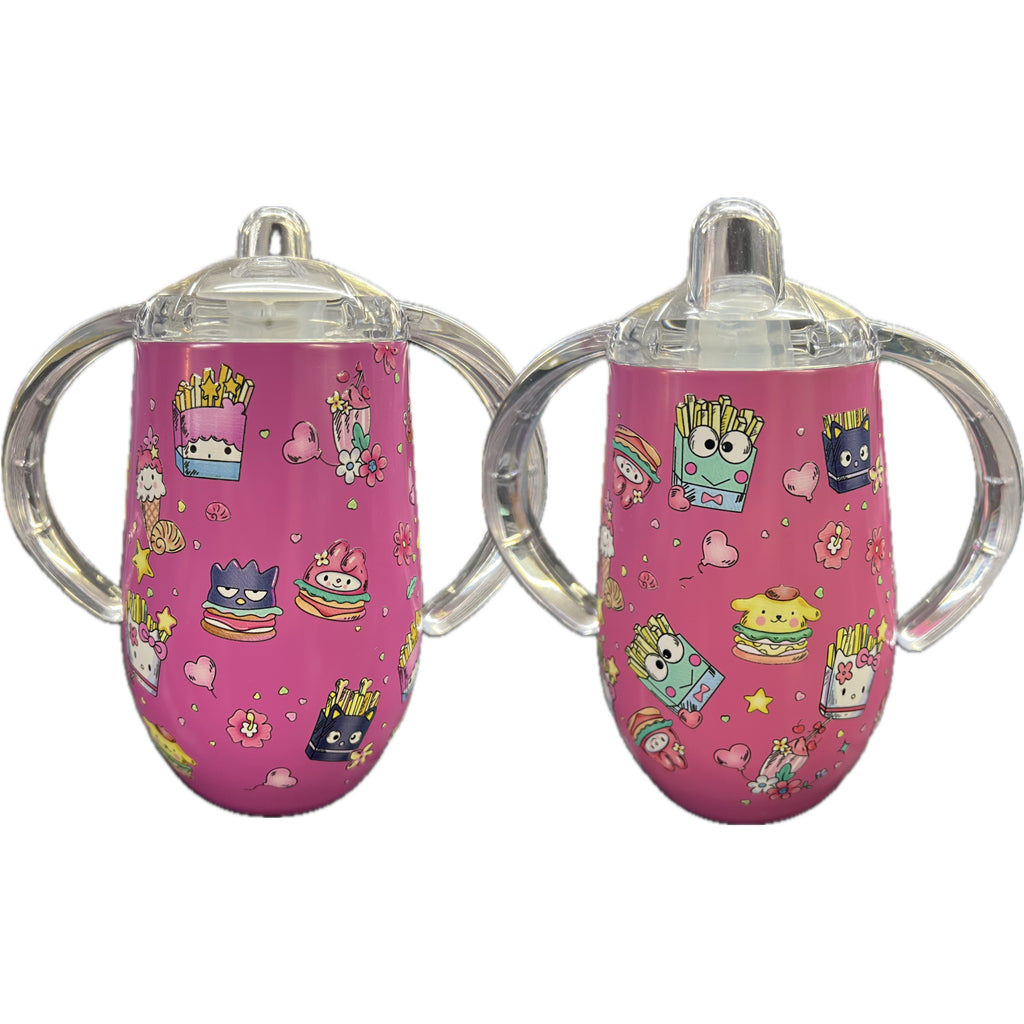 Bunny Friends 12oz Stainless Steel Sippy Cup