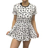 V1 Puppy Paws & Bones Romper Dress