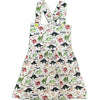 Wild Dino Friends Suspender Skirt Dress