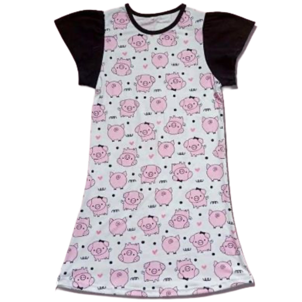 Lil Piggy Nightgown Pajamas