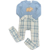 Fall Bear 1pc Pajamas