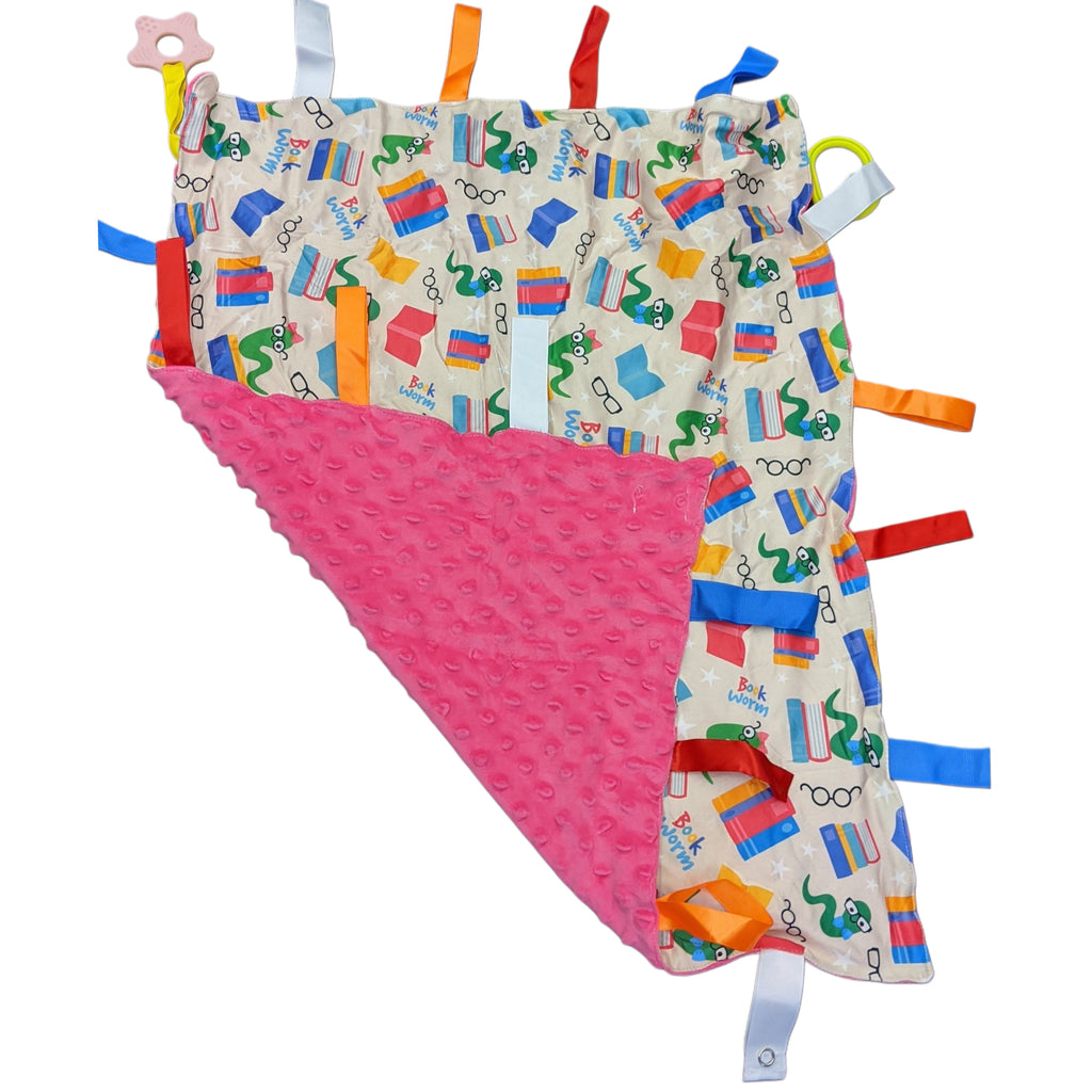 Book Worm Security Sensory Blanket