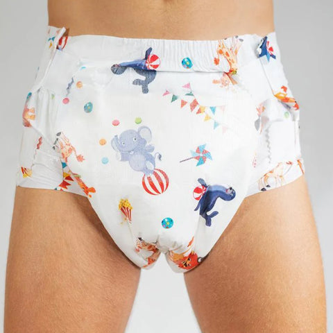 Bambino DISCOUNTINED Karnevalee ABDL 1 Adult Diaper Sample second image