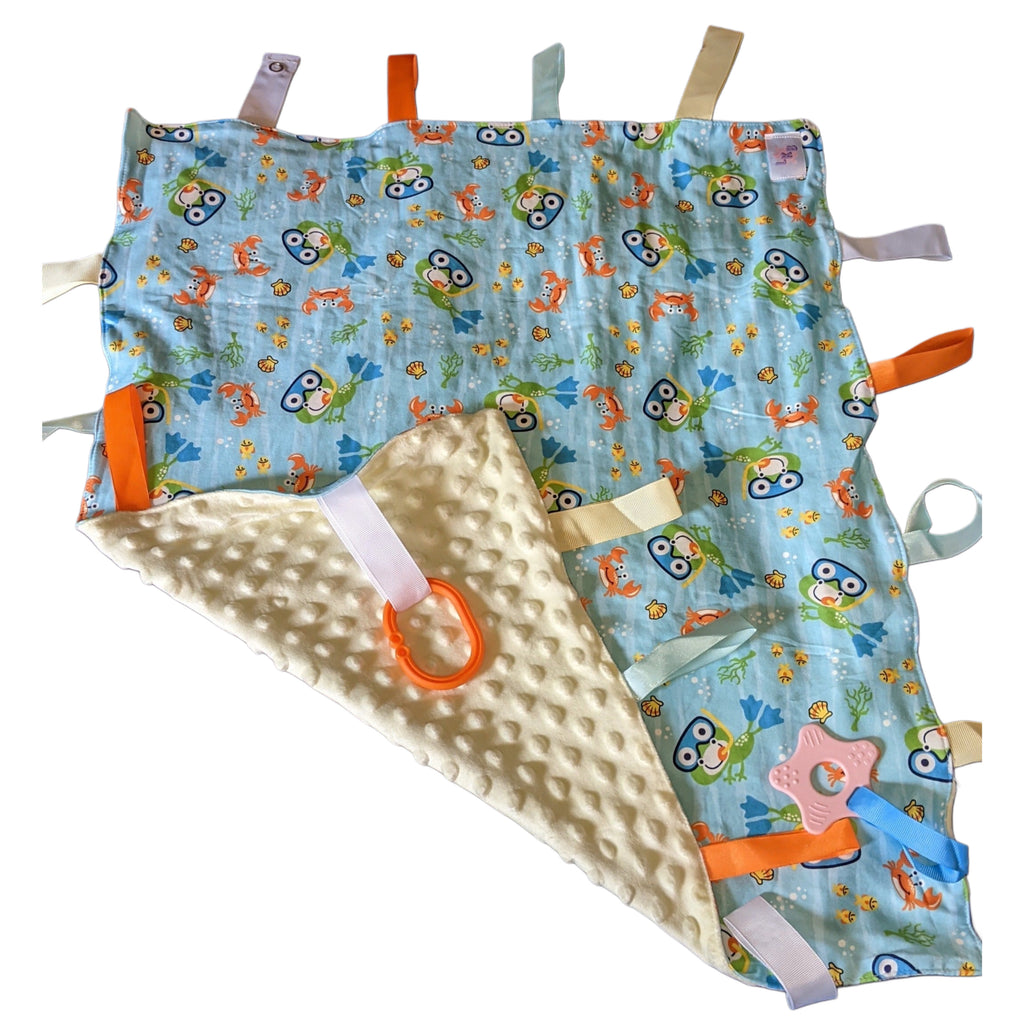 Scuba Frog Security Sensory Blanket